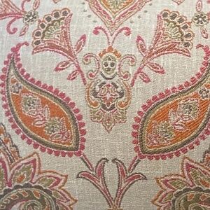 Custom Made Paisley Accent Pillow Cover